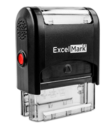 ExcelMark One Line Custom Rubber Stamp