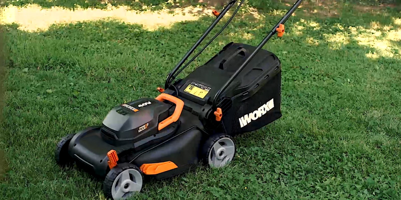 Review of WORX WG743 40V PowerShare 4.0Ah 17" Lawn Mower