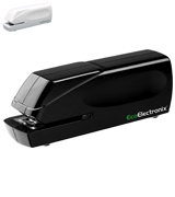 EcoElectronix EX-25 Automatic Heavy Duty Electric Stapler - Includes Staples, AC Power Cable + Extended Warranty