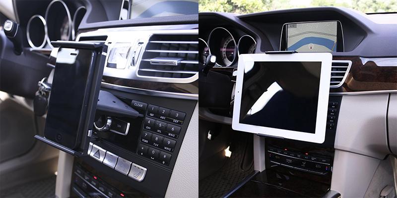 Koomus CD-Air Tab CD Slot Universal Tablet PC Car Mount Holder in the use - Bestadvisor