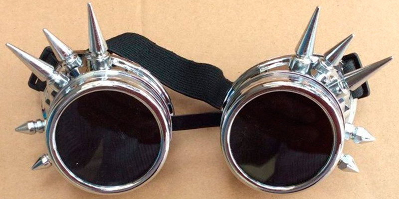 Review of Agile-shop Spiked Retro Vintage Spiked Retro Vintage Victorian Steampunk Goggles Glasses
