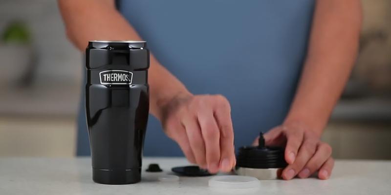 Review of Thermos Vacuum Insulated 16 oz Travel Mug with Handle