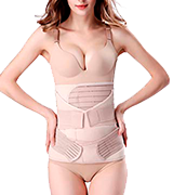 ChongErfei Postpartum Support Recovery Belly 3 in 1 Wrap Waist