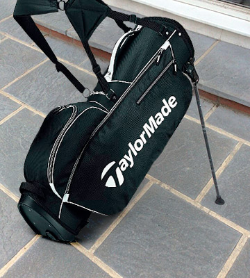 TaylorMade 5.0 BlkWht Stand Golf Bag - Bestadvisor