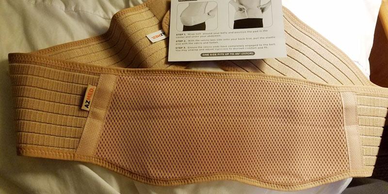 Review of AZMED Breathable Abdominal Binder One Size