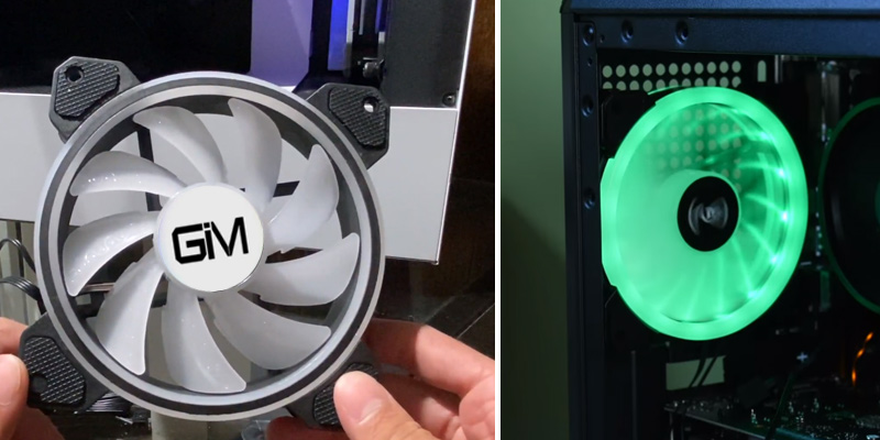 Review of GIM 120mm RGB Case Fan with Controller and Remote (3-Pack)