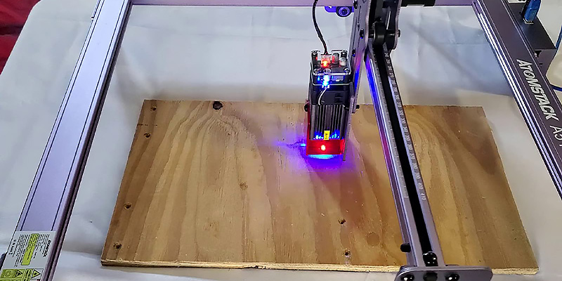 ATOMSTACK A5 Pro Laser Engraver, 40W in the use