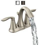 Moen 6410BN Two-Handle Centerset Bathroom Faucet