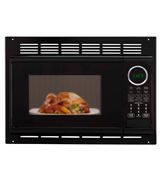 RecPro RPM-1-BLK Microwave with Trim Kit