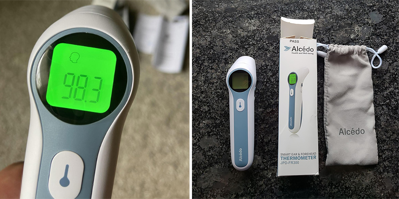 Alcedo AE174 Forehead and Ear Thermometer for Adults, Kids, and Baby in the use - Bestadvisor