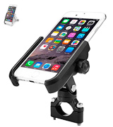 ILM 4333305286 Bike Motorcycle Phone Mount Aluminum Bicycle Cell Phone Holder Accessories