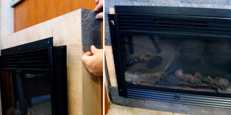 Best Choice Products SKY1826 Electric Fireplace Insert in the use - Bestadvisor