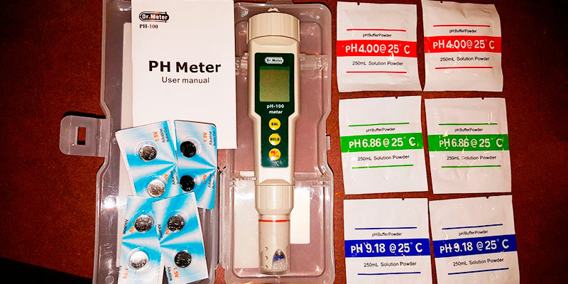Dr. meter pH100 0.01 Resolution Pocket pH Meter in the use - Bestadvisor
