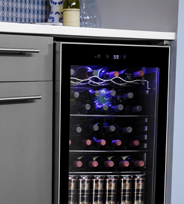 Antarctic Star ‎5899 Bottle Wine Cooler/Cabinet Beverage Refrigerator - Bestadvisor