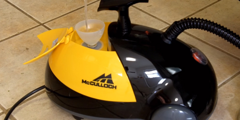 McCulloch MC1275 Heavy-Duty Steam Cleaner with 18 Accessories in the use - Bestadvisor