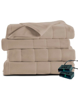 Sunbeam Microplush Heated Blanket with ComfortTec Controller