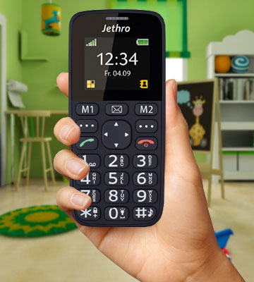Jethro SC118 Simple Unlocked Quad-band GSM Senior & Kids Cell Phone - Bestadvisor