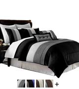Chezmoi Collection Comforter Bed in a Bag set