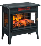 Duraflame DFI-5010-01 Electric Fireplace Stove with 3D Flame Effect