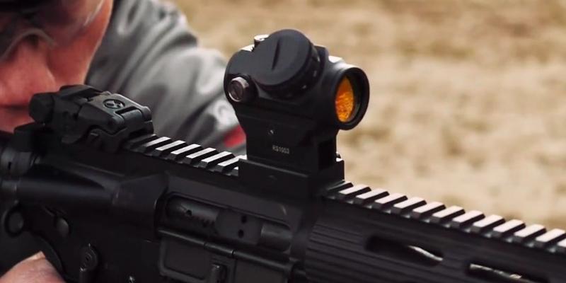 Bushnell TRS-25 Tilted Front Lens Red Dot Sight Riflescope in the use - Bestadvisor