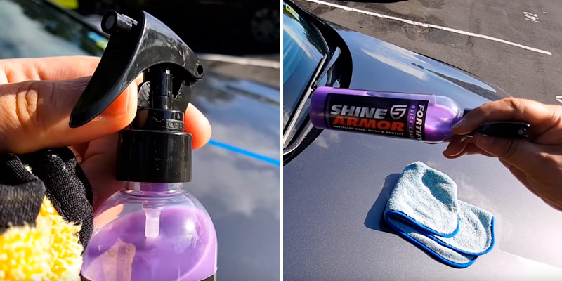 Review of Shine Armor Fortify Quick Coat Ceramic Coating - Car Wax Spray - Waterless Car Wash & Wax