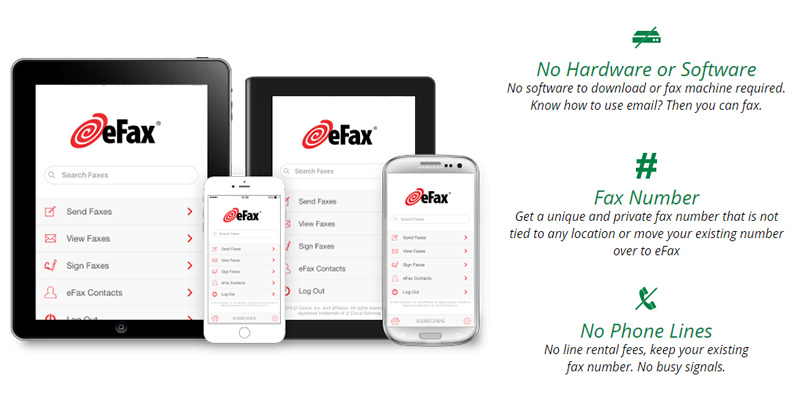 eFax Online Fax Service in the use - Bestadvisor