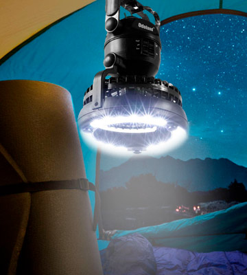 Odoland Portable LED Camping Lantern with Ceiling Fan - Bestadvisor