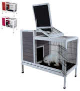 Petsfit Rabbit Hutch Bunny Cage for Indoor Use