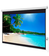 Best Choice Products SKY1186 Motorized Electric Auto HD Projection Screen, 100-Inch 4:3 Display