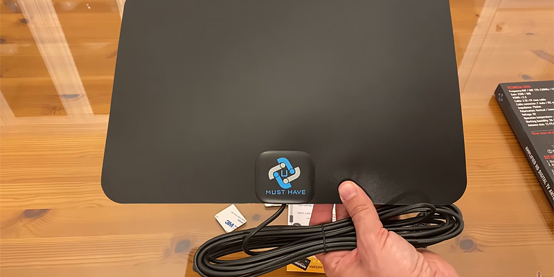 Review of U MUST HAVE 4K-RS55 Amplified HD Digital TV Antenna Long 250+ Miles Range