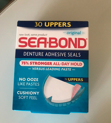 Sea-Bond (30 Count) Zinc Free Secure Denture Adhesive Seals - Bestadvisor
