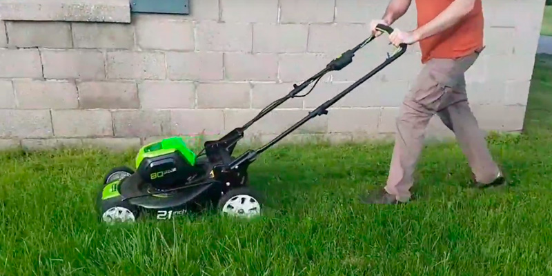 Review of GreenWorks PRO 21-Inch 80V GLM801602 Cordless Lawn Mower