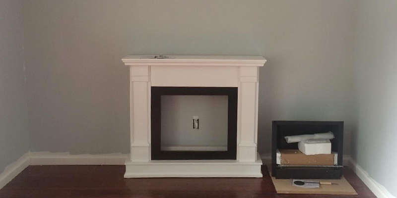 Real Flame G8600W Silverton Gel Fireplace in White in the use - Bestadvisor