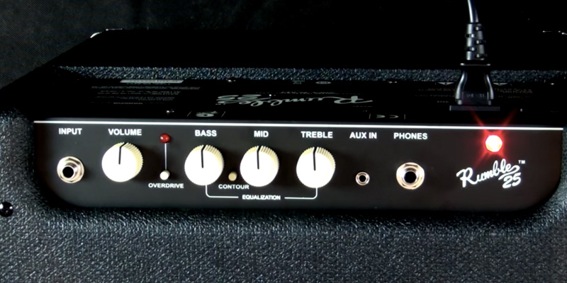 Detailed review of Fender Rumble 25 v3 Bass Combo Amplifier - Bestadvisor