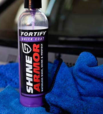 Shine Armor Fortify Quick Coat Ceramic Coating - Car Wax Spray - Waterless Car Wash & Wax - Bestadvisor