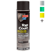 POR-15 45918 Top Coat Chassis Black Spray Paint
