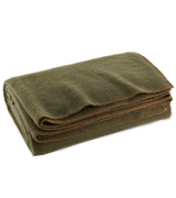Ever Ready First Aid Fire Retardent Blanket Olive Drab Green Warm Wool