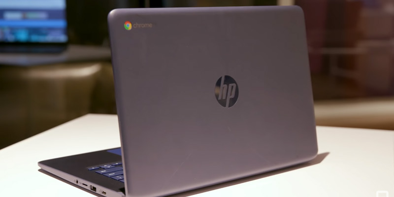 HP (14-db0020nr) 14" Chromebook (AMD A4-9120, 4GB SDRAM, 32GB eMMC) in the use