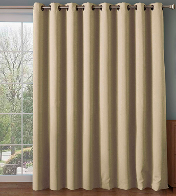 Rose Home Fashion FBA_bl-be-10084 Wide Thermal Blackout Patio Door Curtain Panel - Bestadvisor