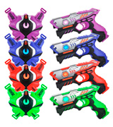 TINOTEEN Infrared Laser Tag Guns Set with Vests