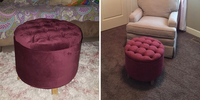 Review of Safavieh Round Tufted Ottoman with Storage