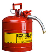 Justrite 7250130 Red Safety Can