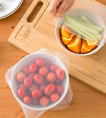 Feian Transparent Silicone Stretch Lids Huggers Covers For Food - Bestadvisor