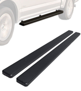 APS IB-F4175B iBoard Running Boards for 2015-2018 Ford F150 SuperCrew Cab Pickup 4-Door / 2017-2018 Ford F-250/F-350 Super Duty