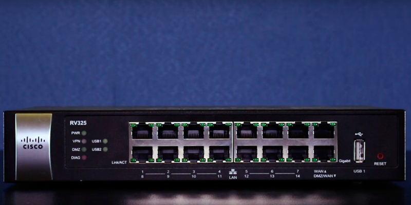 Cisco Systems RV325K9NA Gigabit Dual WAN VPN Router application - Bestadvisor
