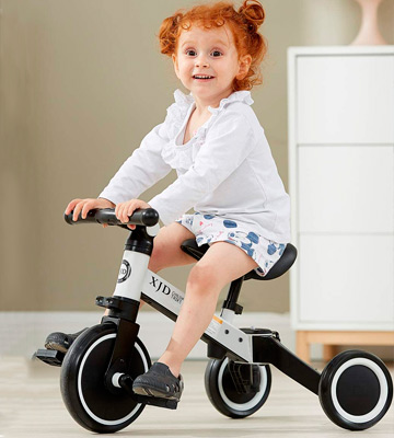 XJD 3 in 1 Upgrade 2.0 for 1-3 Years Old Kids Tricycle - Bestadvisor