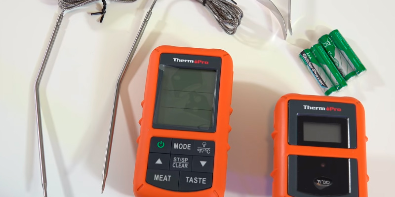 ThermoPro TP20 Wireless Digital Cooking Meat Thermometer in the use - Bestadvisor