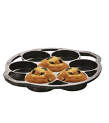 Lodge L7B3 Cast Iron Drop Biscuit Pan