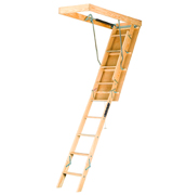 Louisville S254P Wooden Attic Ladder
