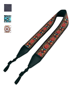 Art Tribute Red Woven Vintage Camera Strap for All DSLR Camera